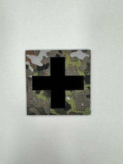 IR Patch First Aid Cross NFP Green