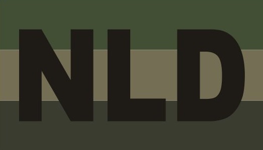 IR Vlag Patch NLD Subdued Olive